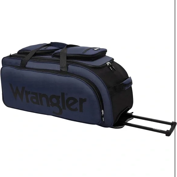 Wrangler Wesley Rolling Duffel Bag - Picture 3 of 11
